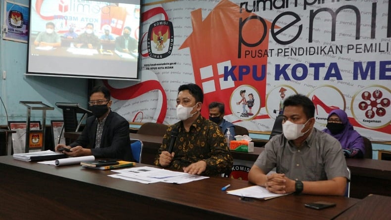 KPU Tetapkan Bobby-Aulia dan Akhyar-Salman Jadi Calon Wali Kota-Wakil Wali Kota Medan