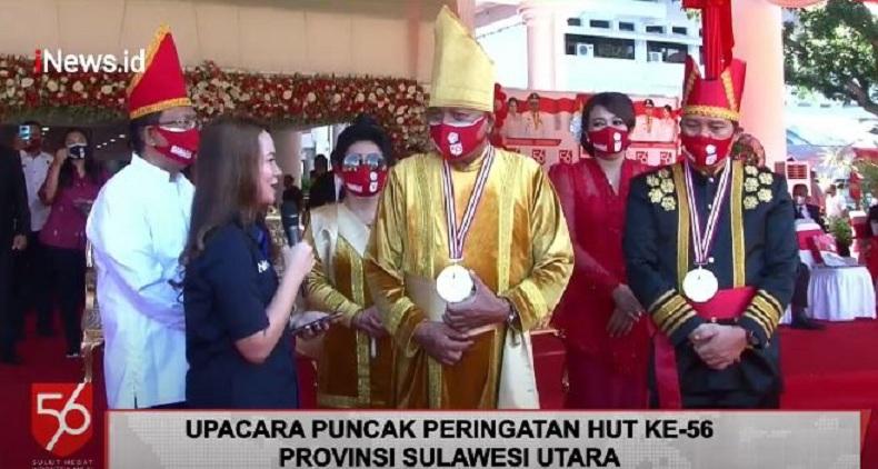 HUT ke-56 Sulut, Gubernur Olly: Kita Bantu Masyarakat Lewati Masa Sulit Ini