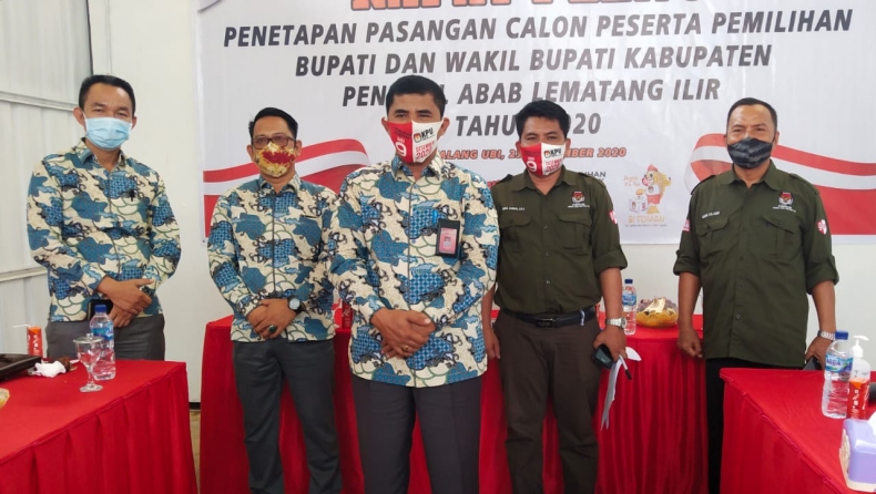 Resmi, KPU PALI Tetapkan Devi-Darmadi sebagai Cabup dan Cawabup