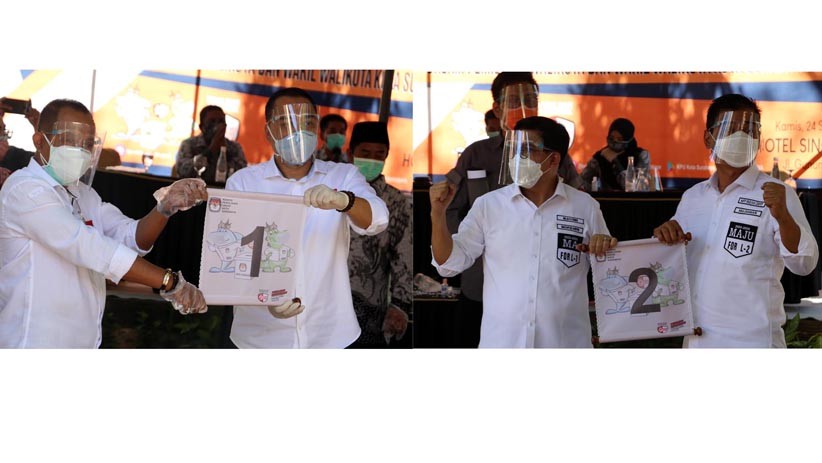 Pilwalkot Surabaya, Eri-Armuji Nomor 1 dan Machfud-Mujiaman Nomor 2