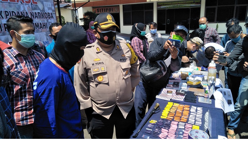 Nyamar Penjual Baju, Pria di Bandung Barat Edarkan Narkoba