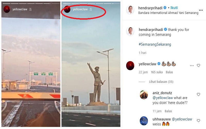 Duo DJ Hits asal Belanda Pamer Foto di Semarang, Wali Kota: Thank You for Coming