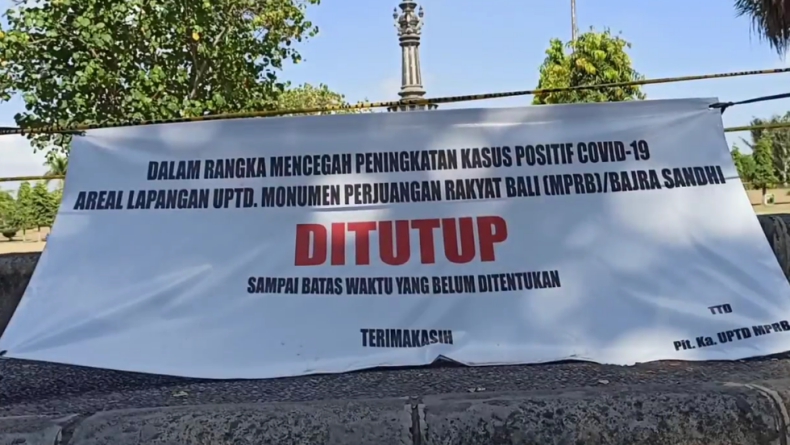 Lapangan Niti Mandala Renon, Denpasar, Bali (Aris Wiyanto/iNews)