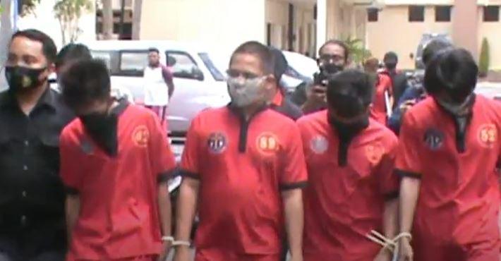 5 Pelaku Spesialis Pembobol Toko di Mataram Ditangkap, 2 di Antaranya Ditembak