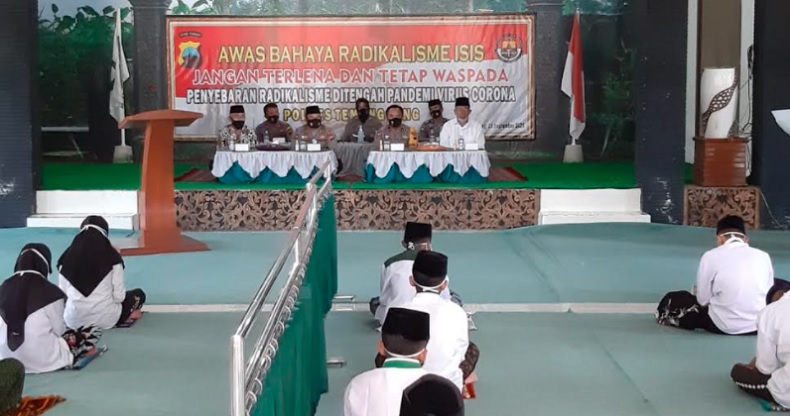 Polda Jateng Ajak Santri di Temanggung Tangkal Radikalisme ISIS