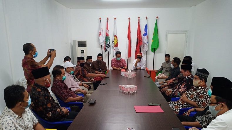 Bertemu Tokoh Adat, Olly-Steven Tegaskan Komitmen Bangun Bumi Totabuan Tambah Hebat