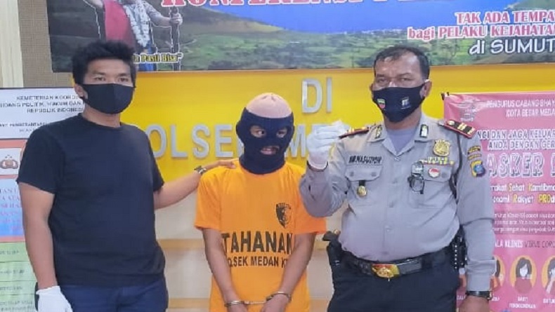 Kedapatan Bawa Sabu, Pria Pengangguran di Medan Ditangkap Polisi