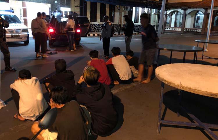 Tantang dan Todong Polisi dengan Air Gun, Sejumlah Pemuda di Yogyakarta Diamankan 