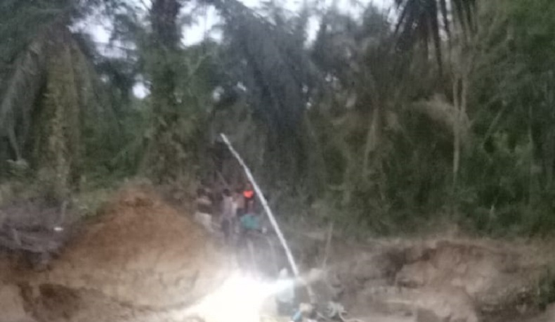 Tambang Emas Liar di Kotawaringin Barat Longsor, 10 Orang Lebih Tertimbun 