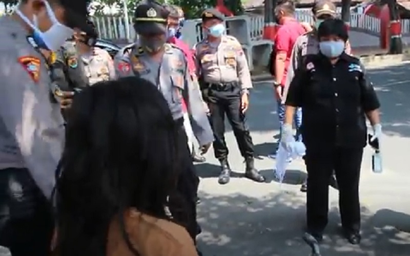 Dihukum Tak Pakai Masker, Pesepeda Ini Ngaku Tak Hafal Pancasila