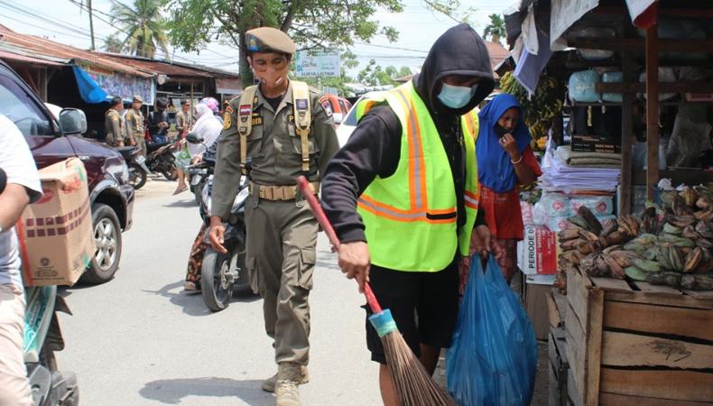 Ketahuan Tak Pakai Masker, 52 Warga Diamankan Polresta Padang dan Satpol PP