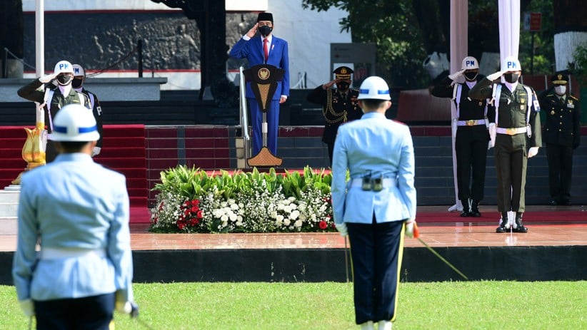 Presiden Jokowi Pimpin Upacara Hari Kesaktian Pancasila - Bagian 2