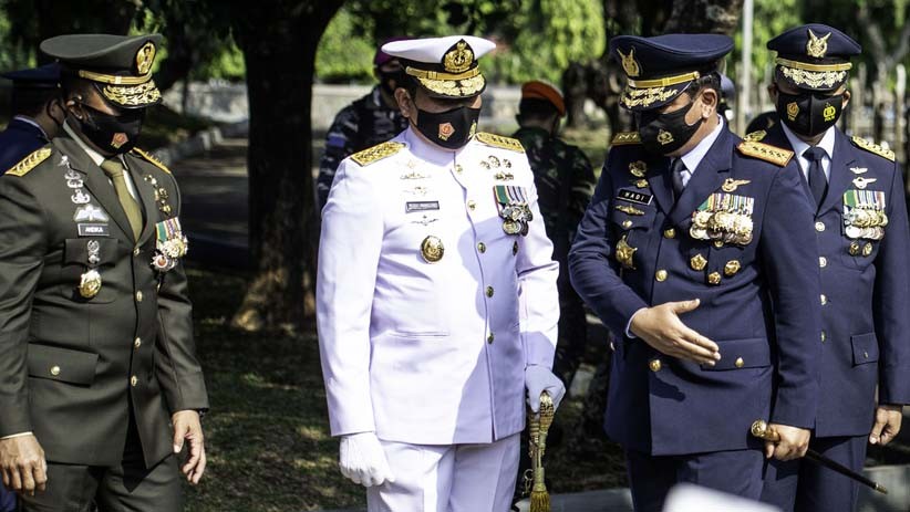 Panglima TNI dan 3 Kepala Staf Ziarah ke Taman Makam Pahlawan Kalibata - Bagian 1