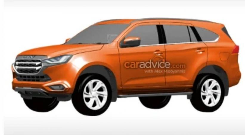 Desain Isuzu MU-X Terbaru Bocor Tersebar di Media Sosial