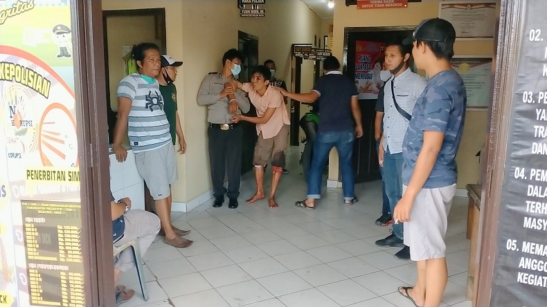 Otak Pelaku Curanmor di Sejumlah Masjid Kota Baturaja Ditembak Polisi