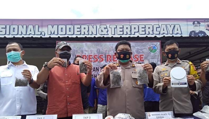 Nekat Bisnis Ganja, Mahasiswa Bandung Ditangkap Polisi di Cimahi
