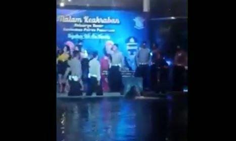 Video Viral Polisi Dangdutan di Pasuruan Abaikan Pandemi Covid-19