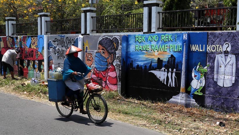 Ajak Partisipasi Masyarakat pada Pilkada, KPU Surabaya Gelar Lomba Mural - Bagian 3