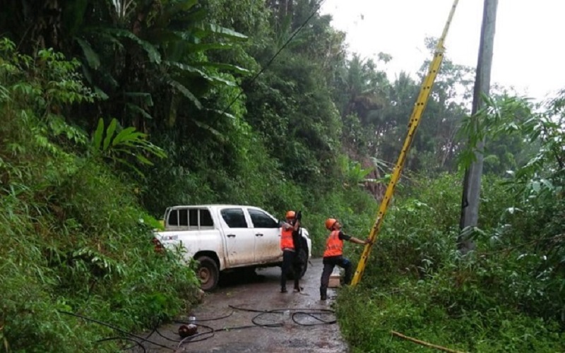 147 Gardu Listrik di Cianjur Mati akibat Banjir