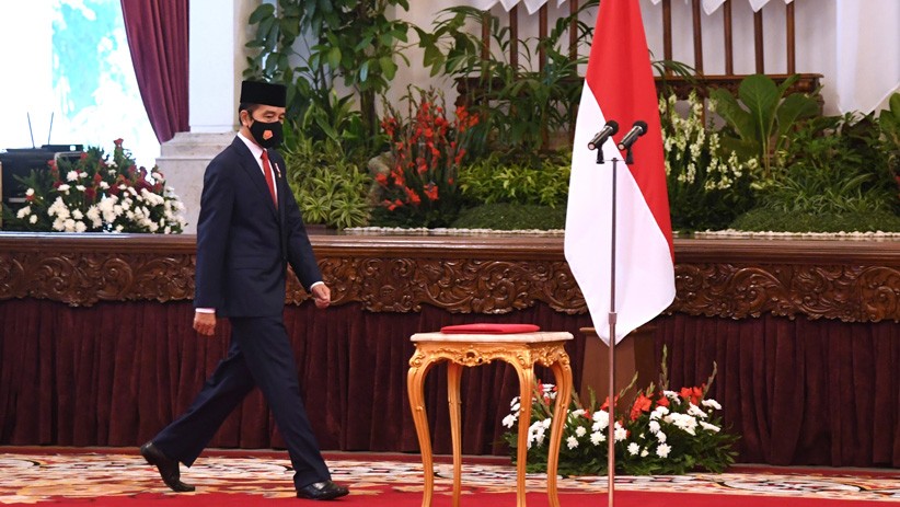 Presiden Jokowi Berdialog dengan Prajurit usai Pimpin Upacara HUT ke-75 TNI - Bagian 3