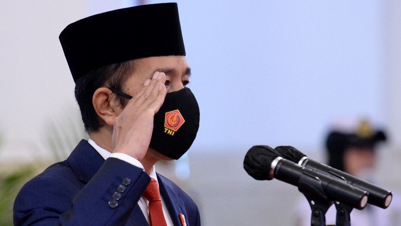 Presiden Jokowi Berdialog dengan Prajurit usai Pimpin Upacara HUT ke-75 TNI - Bagian 2