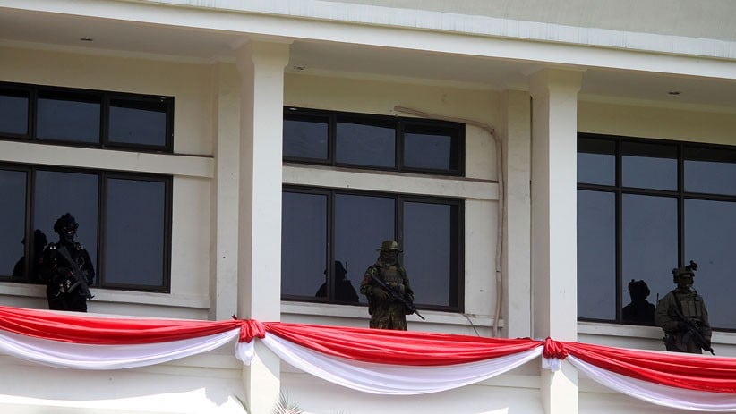 Kopassus Ikuti Upacara HUT ke-75 TNI Secara Virtual - Bagian 4