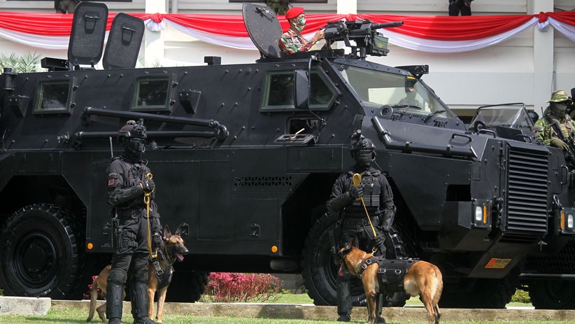 Kopassus Ikuti Upacara HUT ke-75 TNI Secara Virtual - Bagian 3