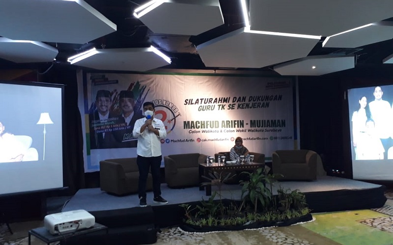 Bertemu Guru TK, Mujiaman Janjikan Sertifikasi Gratis hingga Fasilitas Komputer