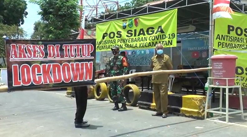 2 Pasien Meninggal akibat Covid-19, Lockdown 7 Desa di Sumenep Diperpanjang