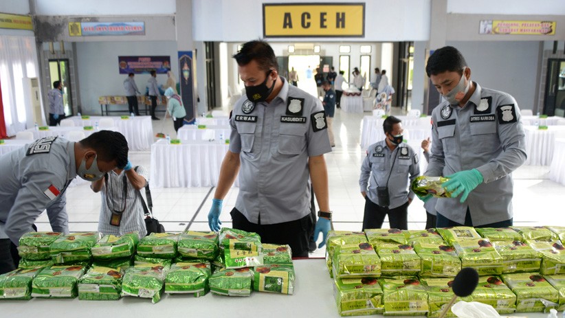 Polda Aceh Gagalkan Penyelundupan 60 Kg Sabu di Perairan Selat Malaka - Bagian 2