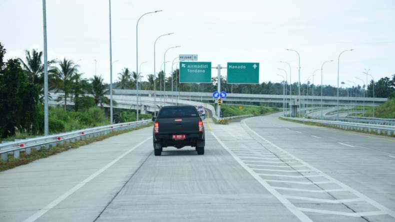 Tol Manado-Bitung Ditargetkan Beroperasi Penuh Tahun Ini