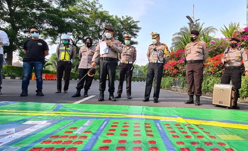 4.263 Personel TNI-Polri Amankan Aksi Massa Penolakan Omnibus Law Di Jatim