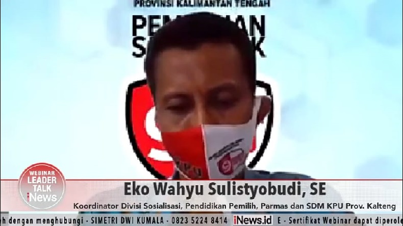 KPU Kalteng Waspadai Potensi Kerumunan saat Pilkada di 4 Daerah