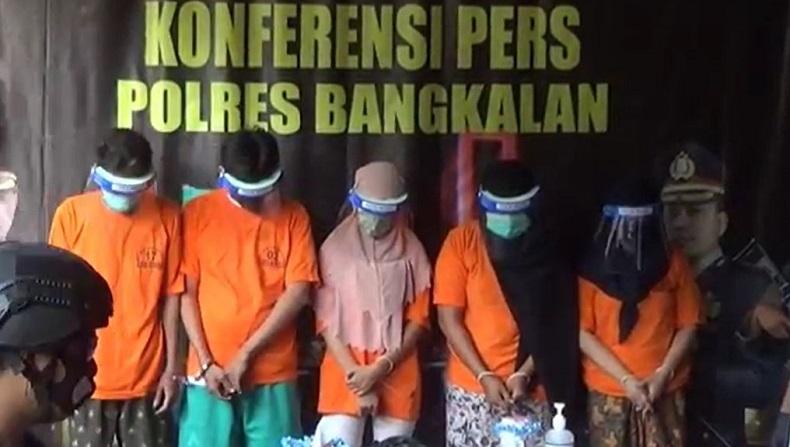 7 Pengedar Sabu di Bangkalan Ditangkap, 3 ibu Rumah Tangga