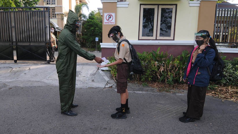 Pemkab Klaten Uji Coba Sekolah Tatap Muka, Kapasitas 10 Siswa per Kelas - Bagian 3