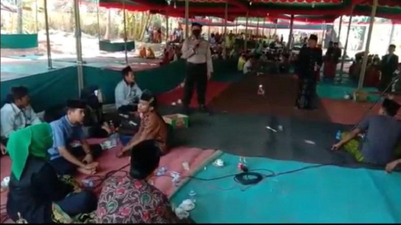 Sumenep Zona Merah Covid-19, Panggung Hiburan Hajatan Dibubarkan Polisi
