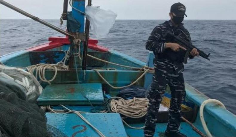 TNI AL Tangkap Kapal asal Vietnam Pencuri Ikan di Laut Natuna Utara