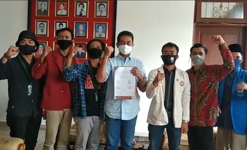 Tak Gelar Demo, Begini Cara Mahasiswa Buleleng Sampaikan Penolakan Omnibus Law