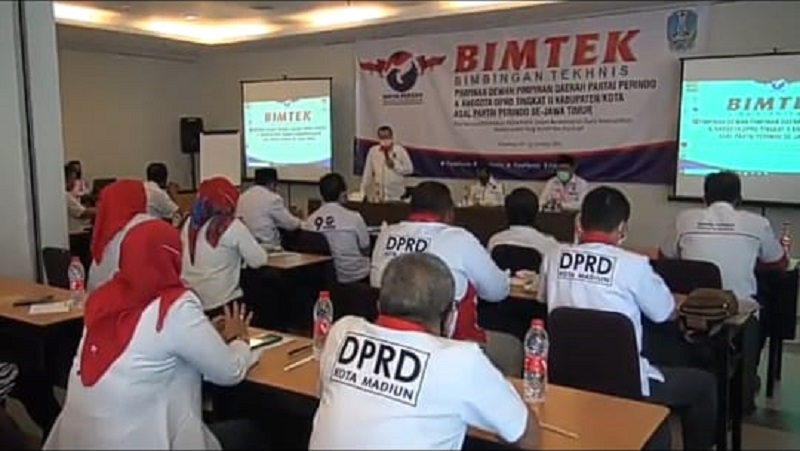 Bimtek Perindo se-Jatim, Sekjen: Kader Harus Aktif agar Rakyat Makin Dekat