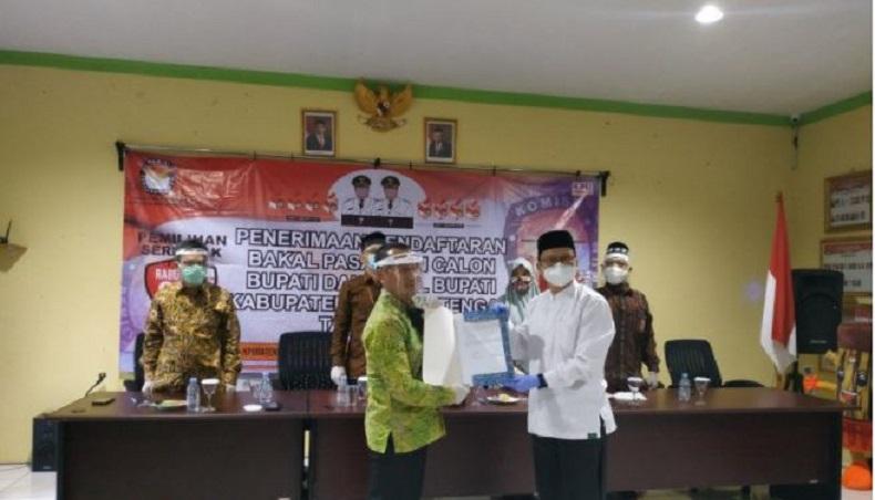 Algafry Rahman Resmi Gantikan Ibnu Saleh sebagai Calon Bupati Bangka Tengah