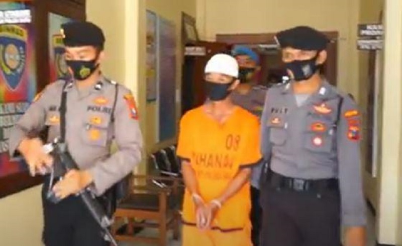 Polisi Bongkar Makam Janin Korban Aborsi PNS di Blitar yang Perkosa Anak Angkat