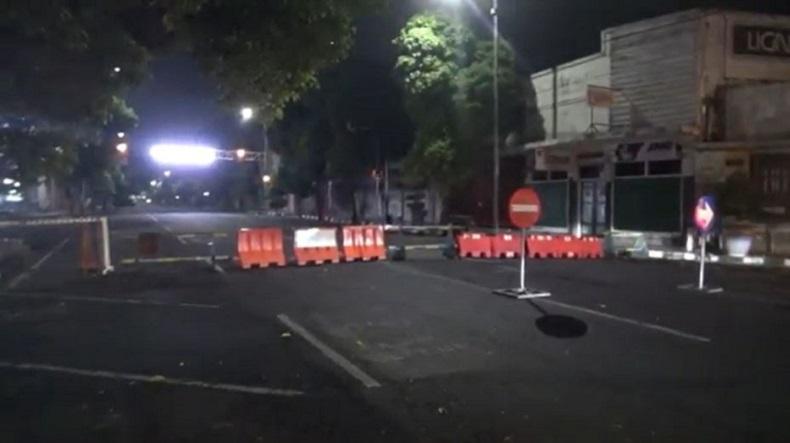 Jumlah Warga Positif Covid-19 Jember Tinggi, Jalanan di Pusat Kota Ditutup Sementara