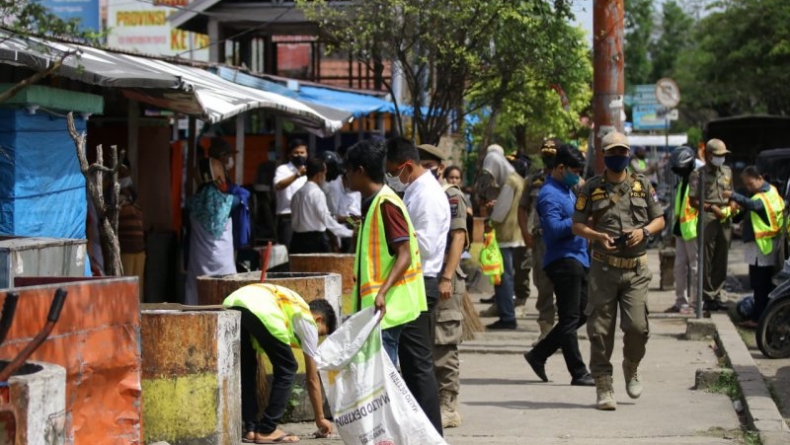 Tak Pakai Masker, 118 Warga Pesisir Selatan Terjaring Razia Prokes