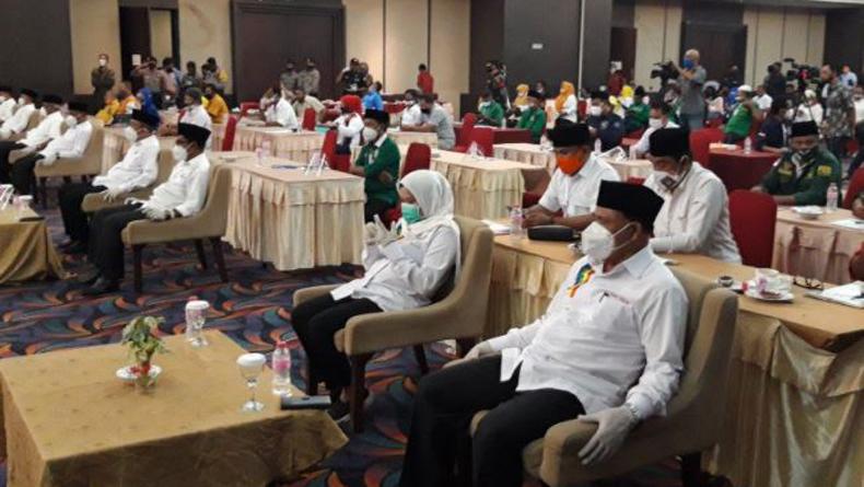 4 Paslon Kepala Daerah di Ternate Deklarasi Pilkada Damai Tanpa Politik Uang