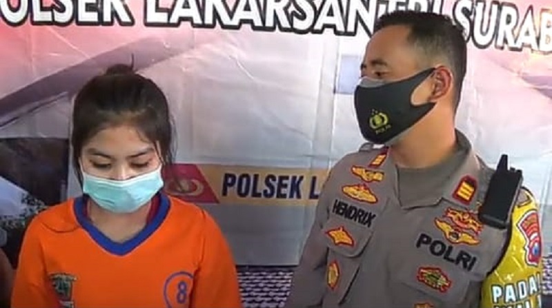 Rampas Ponsel Pria Hidung Belang, Wanita Cantik Ini Ditangkap Polisi