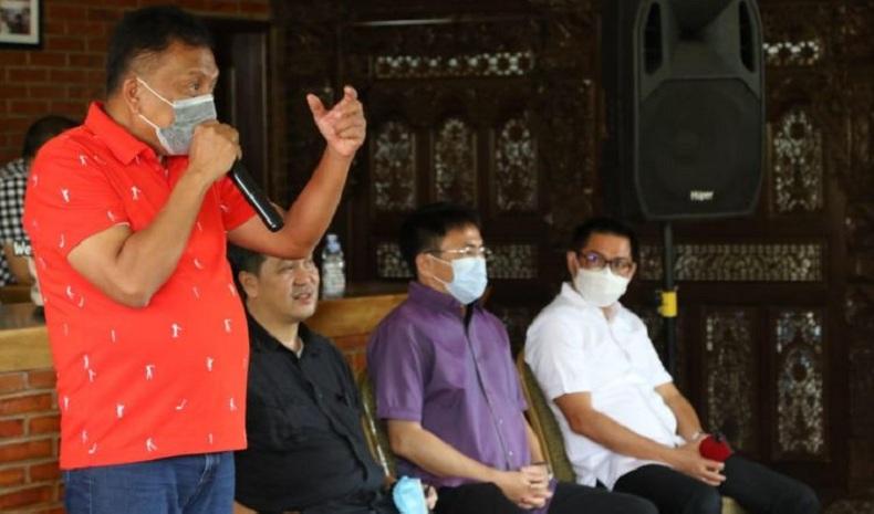 Perkuat Soliditas, Olly Kumpulkan Senior dan Kader untuk Menangkan Paslon PDIP