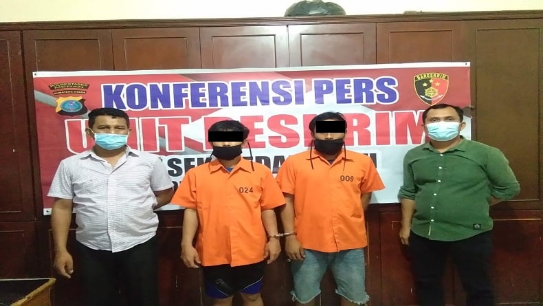 title Curi Sepeda Motor di Pesta Ulang Tahun, Dua Pemuda Medan Ditangkap Polisi Curi Sepeda Motor di Pesta Ulang Tahun, Dua Pemuda Medan Ditangkap Polisi