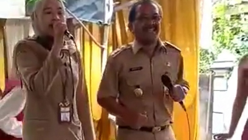 Viral Video Bupati Blora Djoko Nugroho Nyanyi Joget Tanpa Masker di Acara Pernikahan