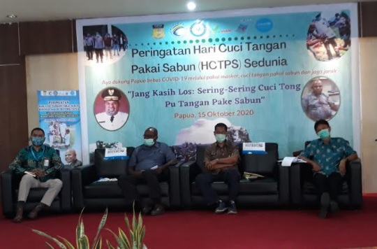 Hari Cuci Tangan Sedunia, Warga Papua Diajak Patuhi Prokes Covid