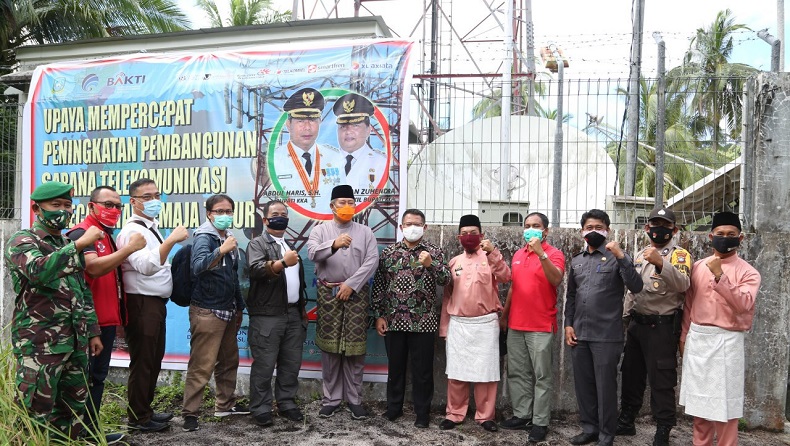 Tower Telkomsel di Siantan Utara Segera Terwujud, Diskominfotik: Titik Koordinat Pembangunan Telah Ditemukan